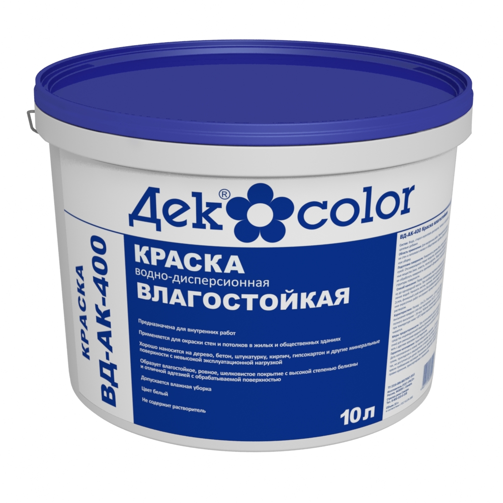 2c791ec6104711ea26969c8e9956ba7a_2d3d2cea5ea711ea1c9b9c8e9956ba7a Краска водно-дисперсионная ВД-АК-400 Влагостойкая ( 5л/7,75кг) — изображение 1