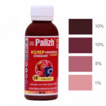 №28 слива Паста колер.универс. "Palizh" STANDART (140 г) (108шт/уп)