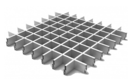 53cbfb39b6e711f099019c8e9956ba7b_04e9aa9db6e911f099019c8e9956ba7b Grigliato 75*75*30 (Серебристый Металлик) напр. 0,6м PRIMET Ec (U) алюм. — изображение 1