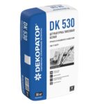 Штукатурка гипсовая белая (машинного и ручного нанесения) Декоратор DK 530 ОПП (5-40мм) (30кг)(40шт)
