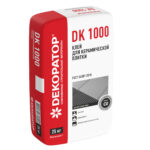 Клей для керамической плитки Декоратор DK 1000 (25кг) (56шт)