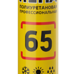 Пена монтажная полиуретановая MasterTeks 65 ПРО всесезонная (0,825г) (12шт/уп) 9413343