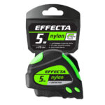 Рулетка  5мх25мм, Effecta Nylon, с магнитом, автостопом, лентой нейлон (TOOLFOR)