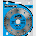 Диск алмазный DIAFORCE TURBO BASIC 125х22,23х7,5x1,9мм сухой рез (TOOLFOR) 511125