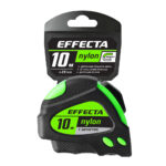 Рулетка 10мх25мм, Effecta Nylon, магнит, автостоп, лента нейлон (TOOLFOR) 581025