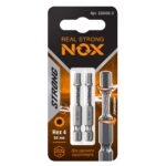 Бита torsion E6,3 Hex4-50, 2шт карта STRONG (TOOLFOR) 338450-2