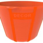 Емкость для гипса и затирки G2 (0,67л) высокая DECOR (670-1167)(32шт)