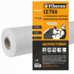 Сетка стеклотканевая штукатурная Fiberon 5х5мм 1000мм х 20м, 60г/кв.м., белая (9шт/уп)