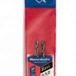 Сверло по металлу, ЦХ, 3,0х61мм, HSS-R (2шт/упак) RENNBOHR BASIC" (TOOLFOR) 460030