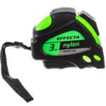 Рулетка  3мх16мм, Effecta Nylon, магнит, автостоп, лента нейлон (TOOLFOR)