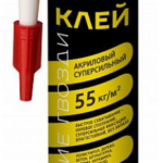 Клей акриловый Жидкие Гвозди MasterTeks PM суперсильный 55кг/м2 (БЕЛЫЙ) 430г 9782460